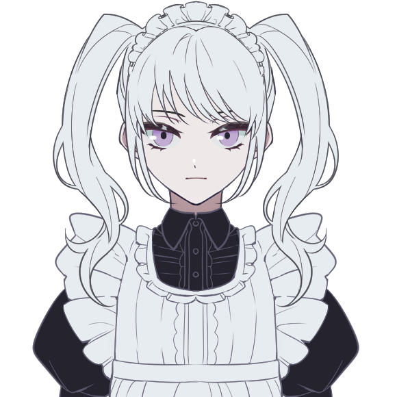 雫石真理（メイド服）