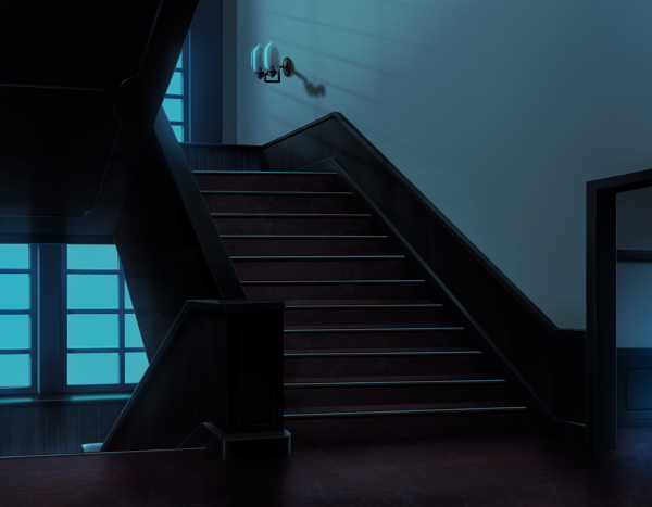 清月女学院 高等部校舎 階段