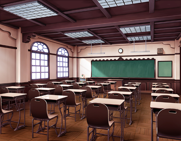 清月女学院 高等部校舎 二年生教室