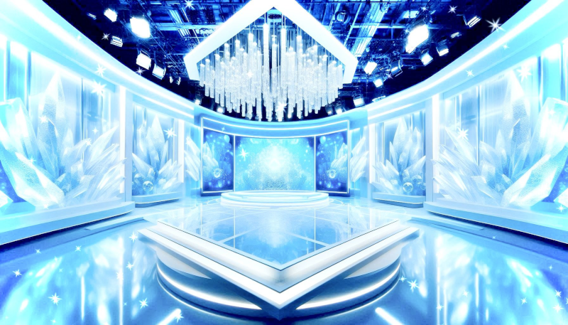 流氷のステージ