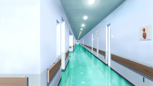 新月市 病院 通路