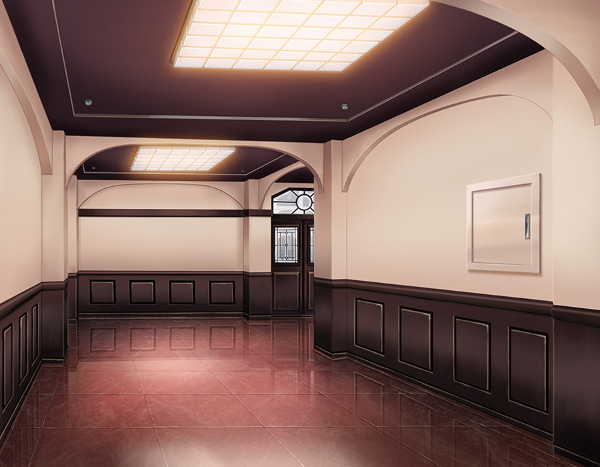 清月女学院 高等部校舎 三階廊下